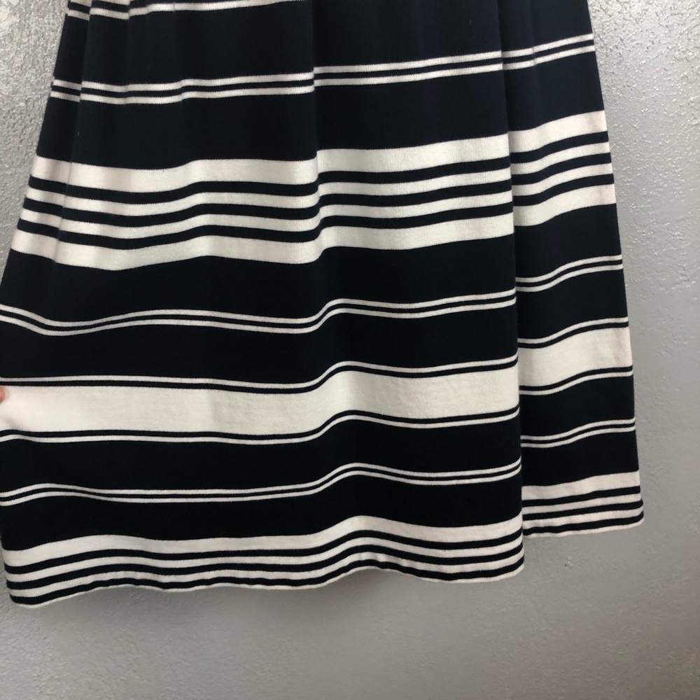 J. CREW navy white striped tank dress Sz XS - Picture 9 of 15
